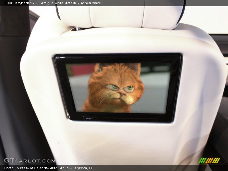 Antigua White Metallic / Aspen White 2008 Maybach 57 S
