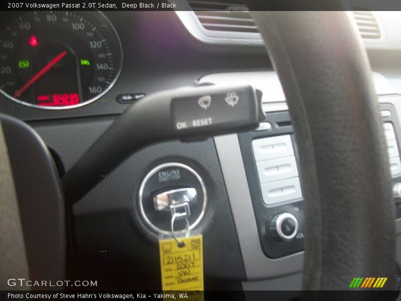 Deep Black / Black 2007 Volkswagen Passat 2.0T Sedan