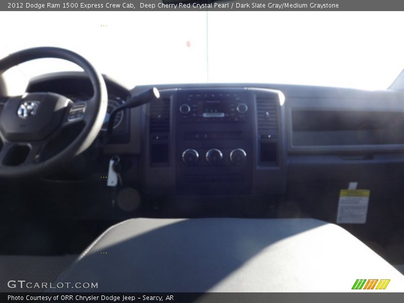Deep Cherry Red Crystal Pearl / Dark Slate Gray/Medium Graystone 2012 Dodge Ram 1500 Express Crew Cab
