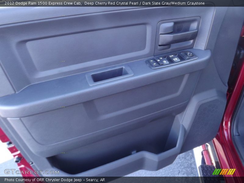 Deep Cherry Red Crystal Pearl / Dark Slate Gray/Medium Graystone 2012 Dodge Ram 1500 Express Crew Cab