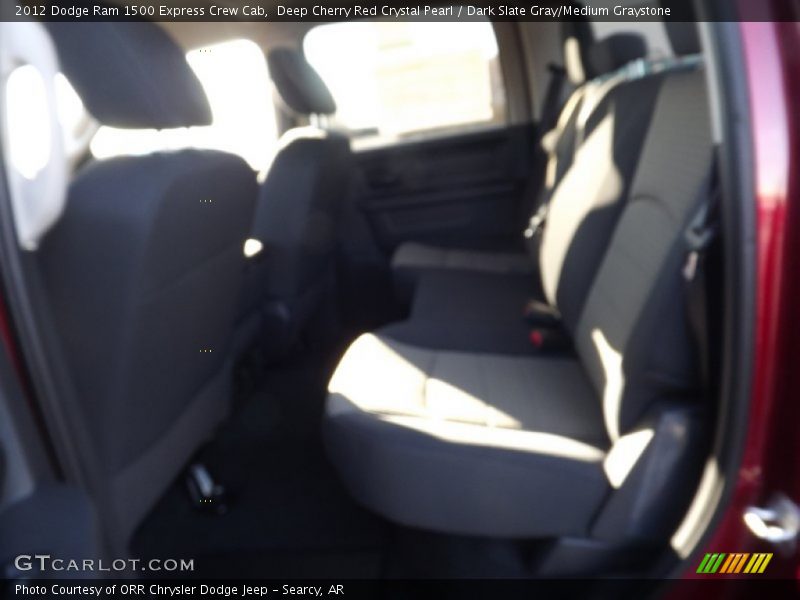 Deep Cherry Red Crystal Pearl / Dark Slate Gray/Medium Graystone 2012 Dodge Ram 1500 Express Crew Cab