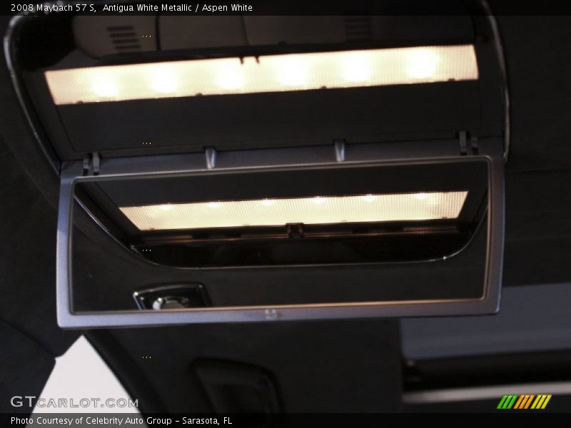 Antigua White Metallic / Aspen White 2008 Maybach 57 S