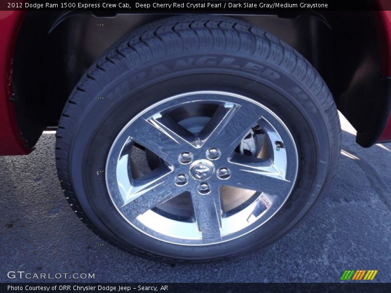 Deep Cherry Red Crystal Pearl / Dark Slate Gray/Medium Graystone 2012 Dodge Ram 1500 Express Crew Cab