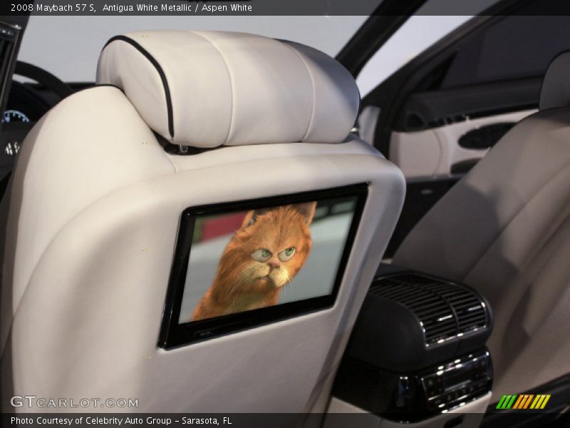Antigua White Metallic / Aspen White 2008 Maybach 57 S