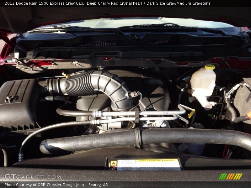 Deep Cherry Red Crystal Pearl / Dark Slate Gray/Medium Graystone 2012 Dodge Ram 1500 Express Crew Cab