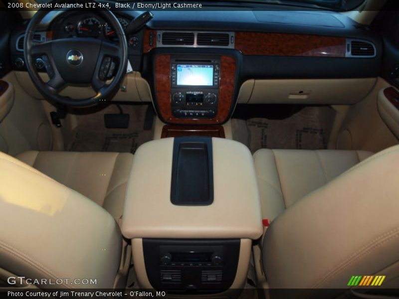 Black / Ebony/Light Cashmere 2008 Chevrolet Avalanche LTZ 4x4
