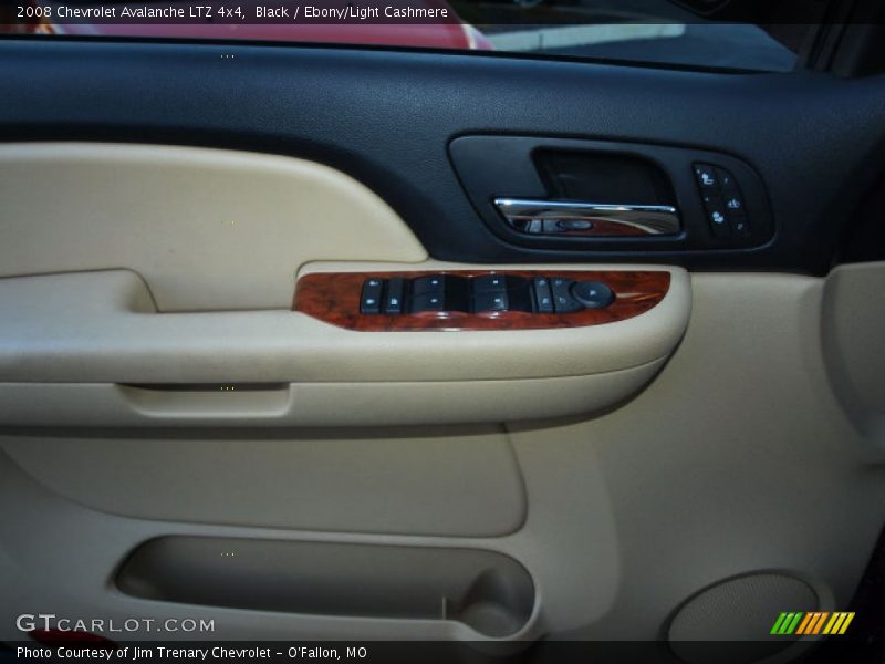Black / Ebony/Light Cashmere 2008 Chevrolet Avalanche LTZ 4x4