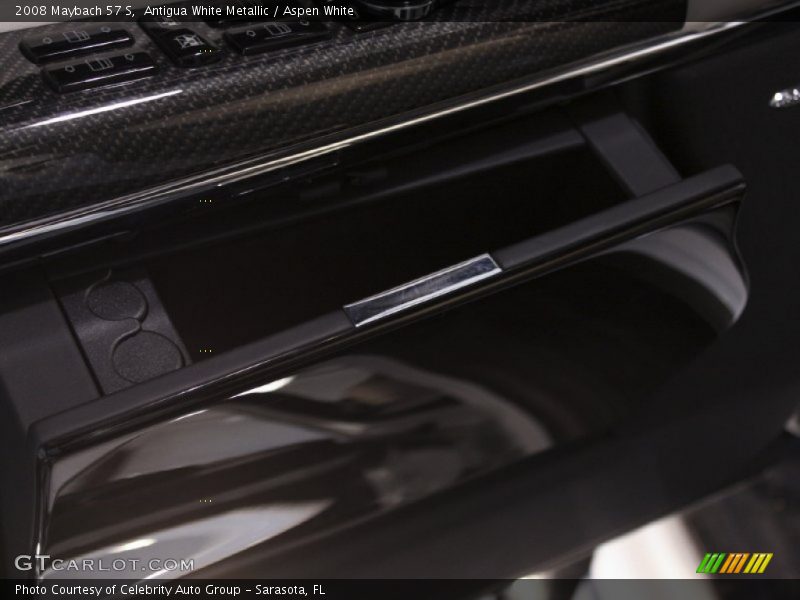Antigua White Metallic / Aspen White 2008 Maybach 57 S