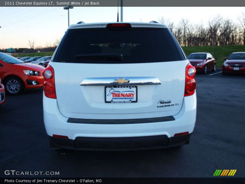 Summit White / Jet Black 2011 Chevrolet Equinox LT