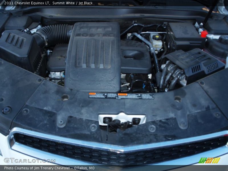 Summit White / Jet Black 2011 Chevrolet Equinox LT