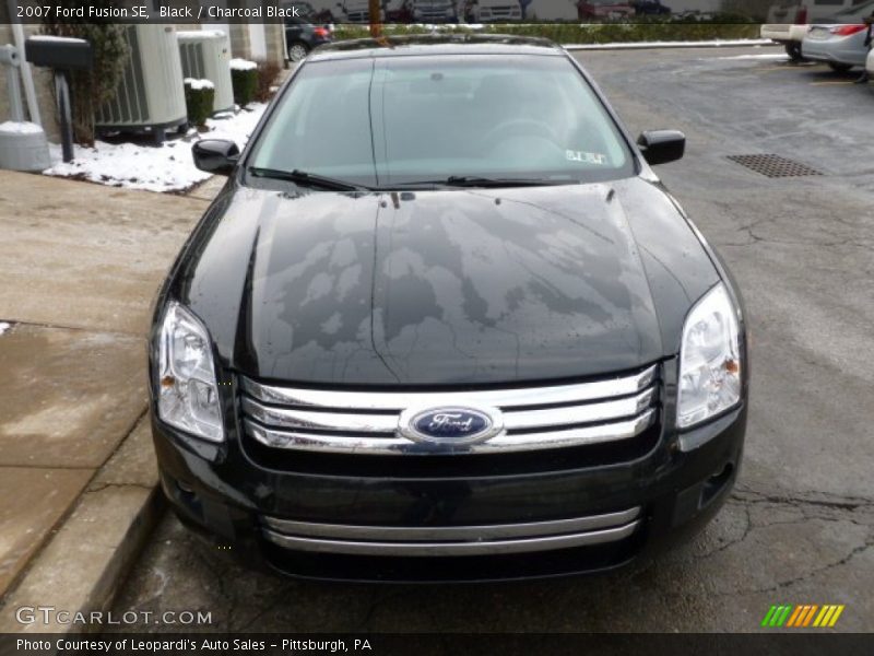 Black / Charcoal Black 2007 Ford Fusion SE