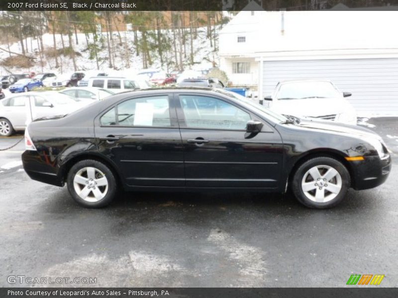 Black / Charcoal Black 2007 Ford Fusion SE