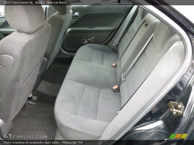 Black / Charcoal Black 2007 Ford Fusion SE