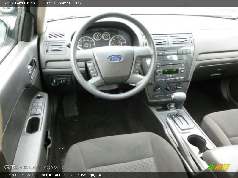 Black / Charcoal Black 2007 Ford Fusion SE