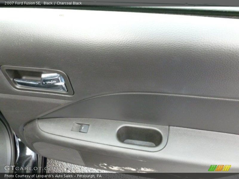 Black / Charcoal Black 2007 Ford Fusion SE