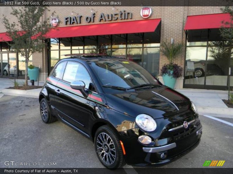 Gucci Nero (Black) / 500 by Gucci Nero (Black) 2012 Fiat 500 Gucci