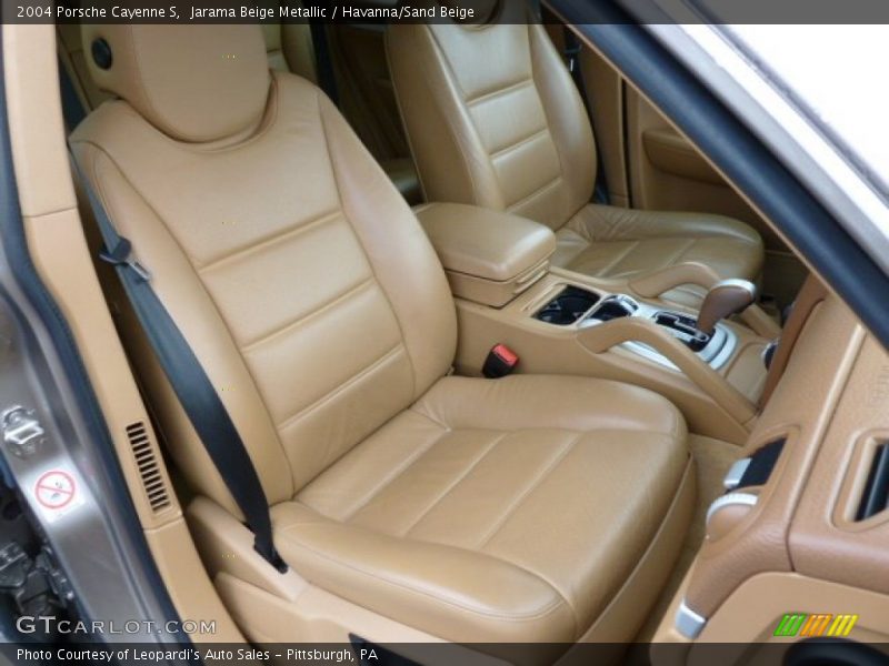 Jarama Beige Metallic / Havanna/Sand Beige 2004 Porsche Cayenne S