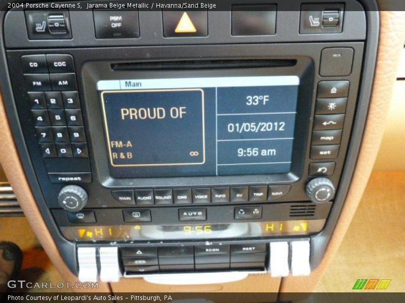 Jarama Beige Metallic / Havanna/Sand Beige 2004 Porsche Cayenne S