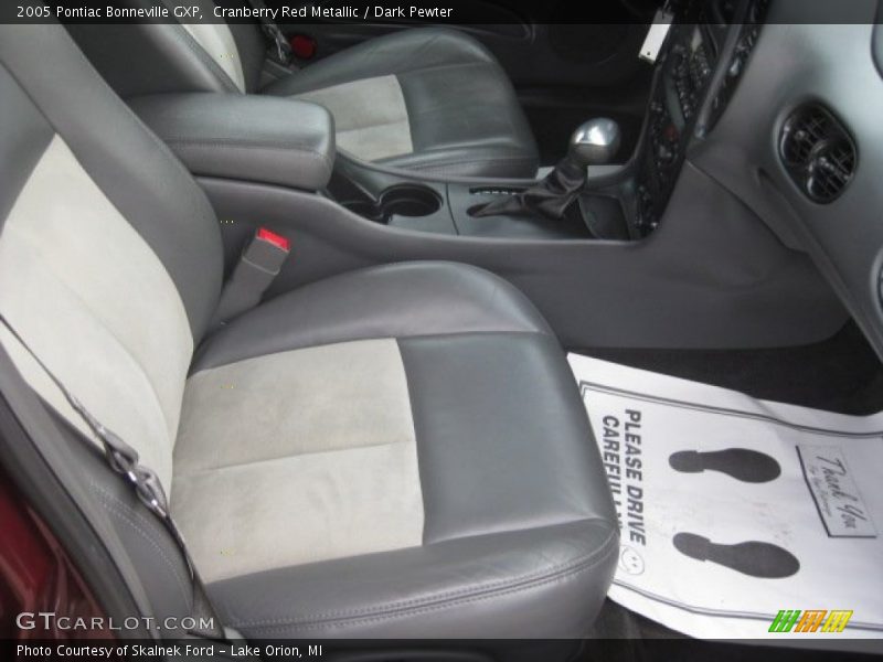 Cranberry Red Metallic / Dark Pewter 2005 Pontiac Bonneville GXP