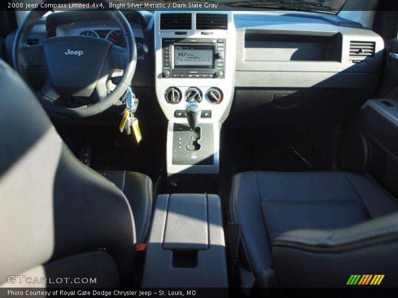 Bright Silver Metallic / Dark Slate Gray 2008 Jeep Compass Limited 4x4