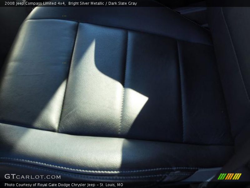 Bright Silver Metallic / Dark Slate Gray 2008 Jeep Compass Limited 4x4