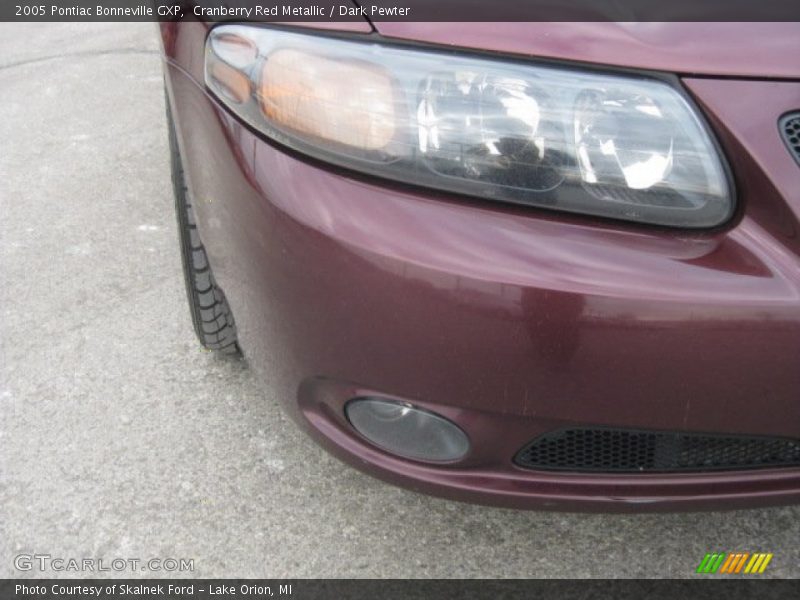Cranberry Red Metallic / Dark Pewter 2005 Pontiac Bonneville GXP