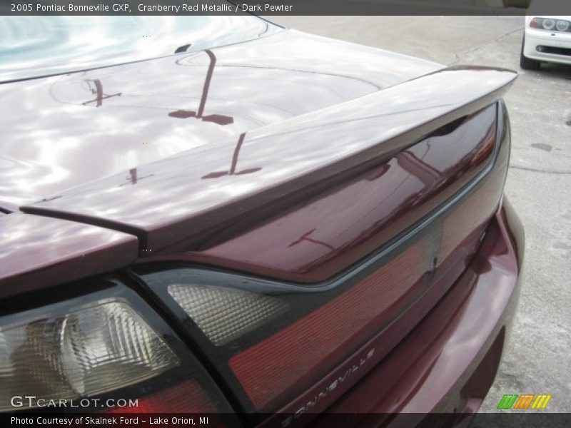 Cranberry Red Metallic / Dark Pewter 2005 Pontiac Bonneville GXP