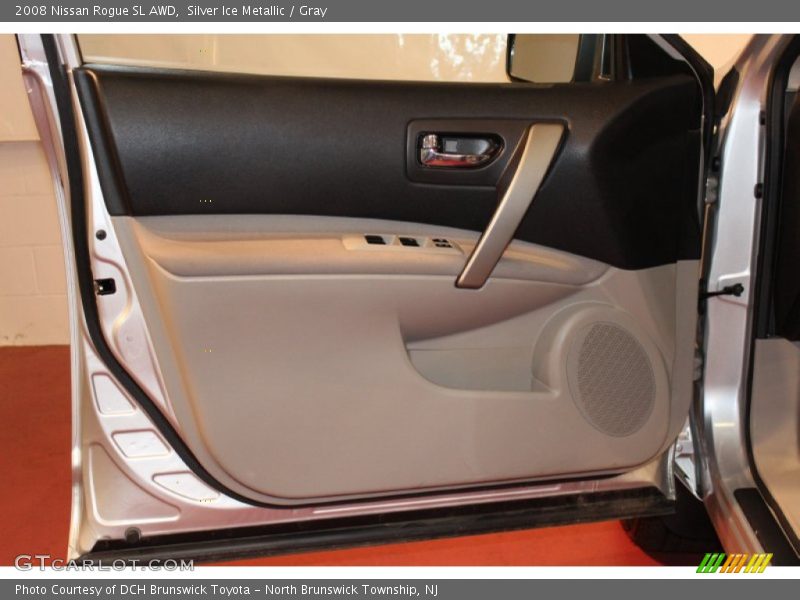 Silver Ice Metallic / Gray 2008 Nissan Rogue SL AWD