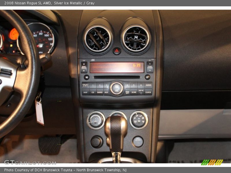 Silver Ice Metallic / Gray 2008 Nissan Rogue SL AWD