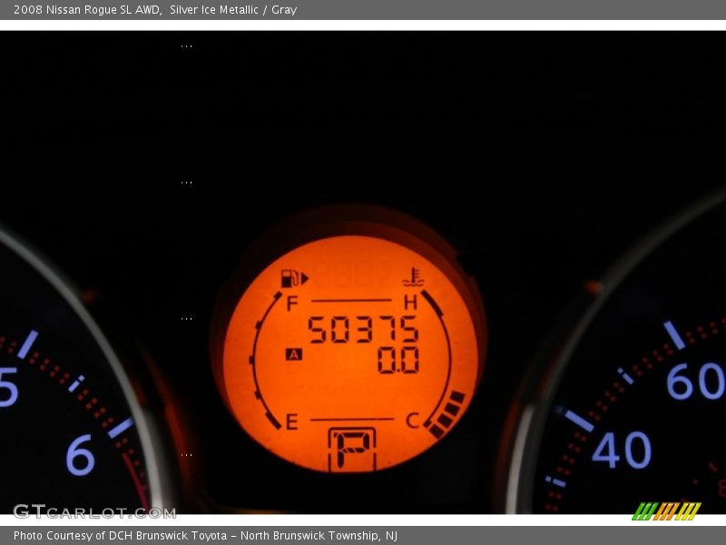 Silver Ice Metallic / Gray 2008 Nissan Rogue SL AWD
