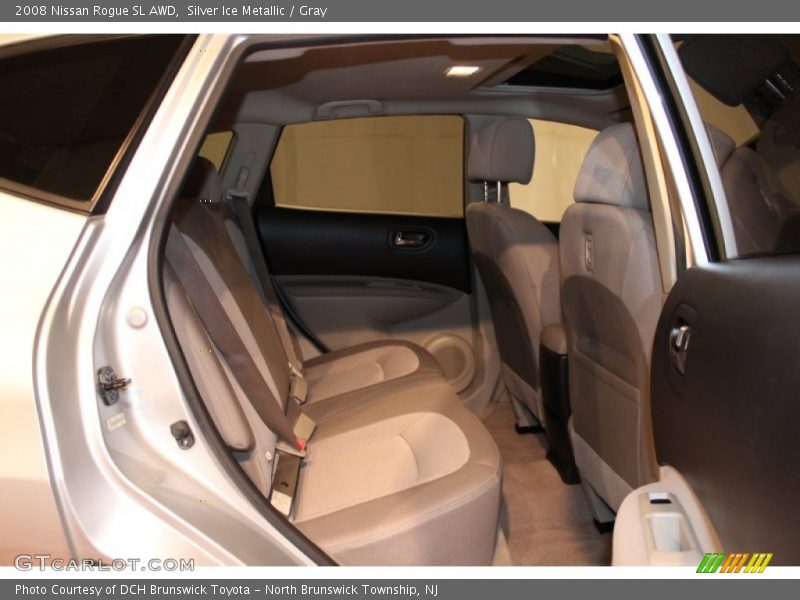 Silver Ice Metallic / Gray 2008 Nissan Rogue SL AWD