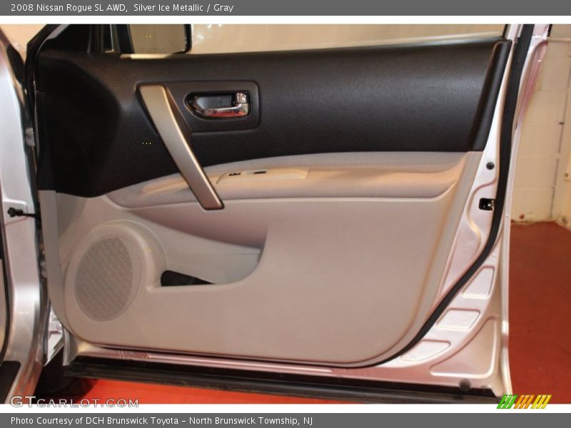 Silver Ice Metallic / Gray 2008 Nissan Rogue SL AWD