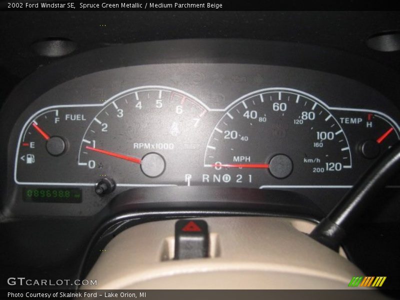  2002 Windstar SE SE Gauges