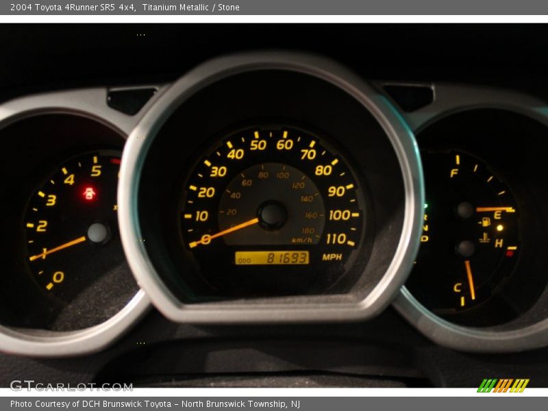 Titanium Metallic / Stone 2004 Toyota 4Runner SR5 4x4