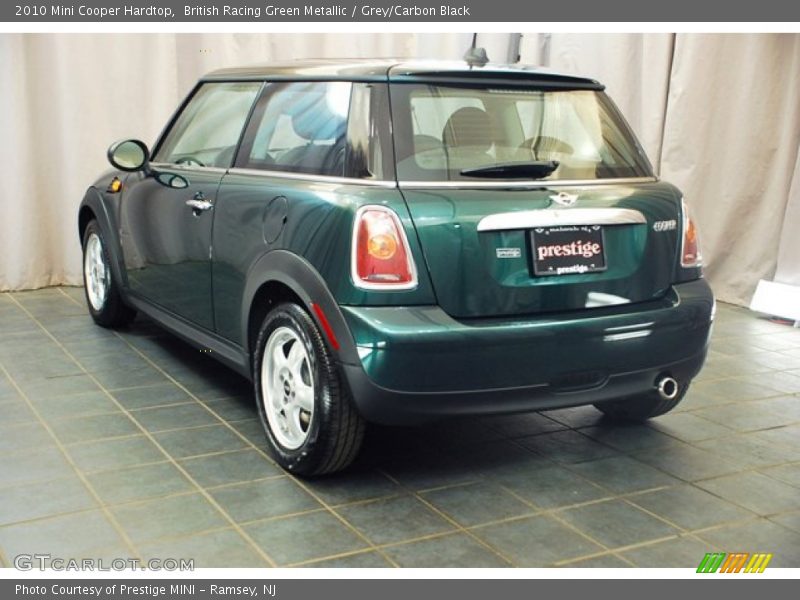 British Racing Green Metallic / Grey/Carbon Black 2010 Mini Cooper Hardtop