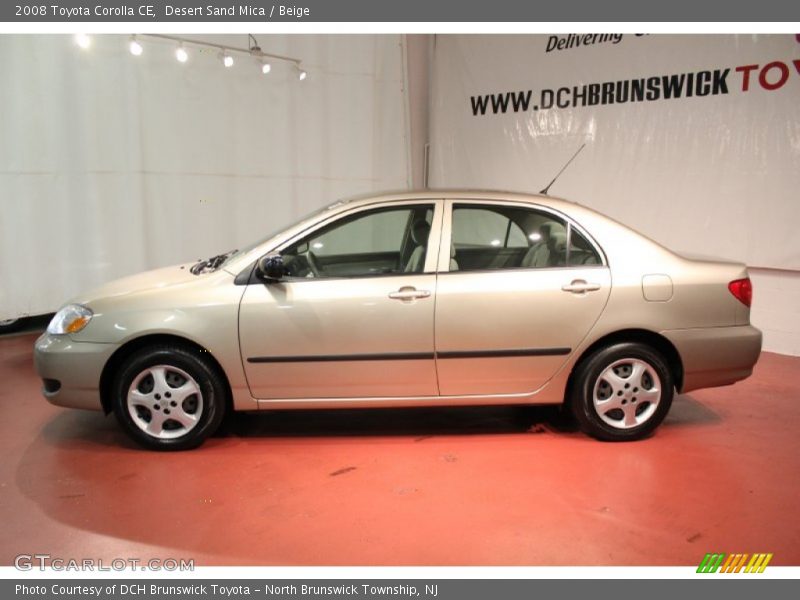 Desert Sand Mica / Beige 2008 Toyota Corolla CE