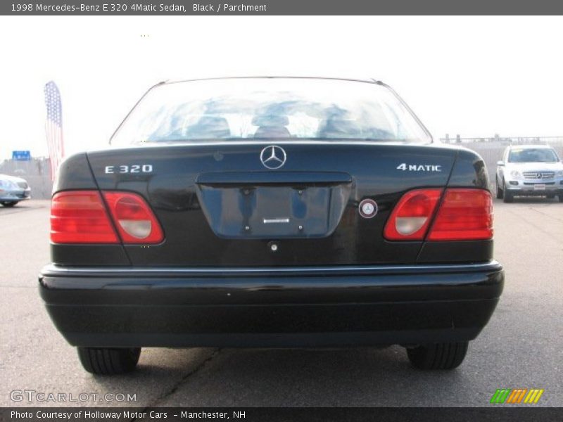 Black / Parchment 1998 Mercedes-Benz E 320 4Matic Sedan