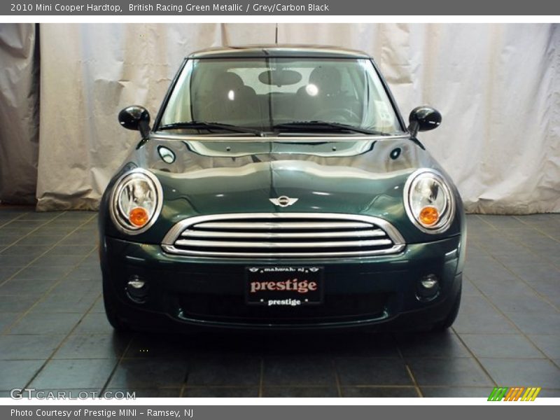 British Racing Green Metallic / Grey/Carbon Black 2010 Mini Cooper Hardtop