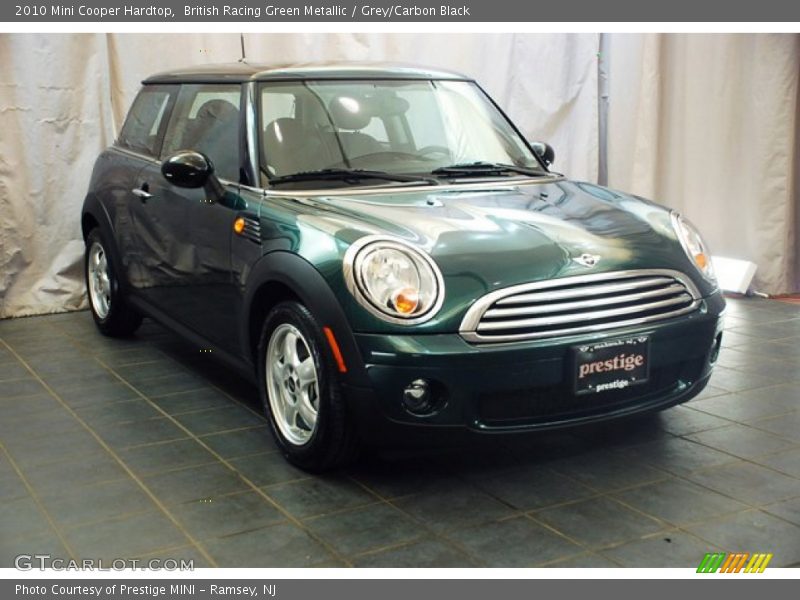 British Racing Green Metallic / Grey/Carbon Black 2010 Mini Cooper Hardtop