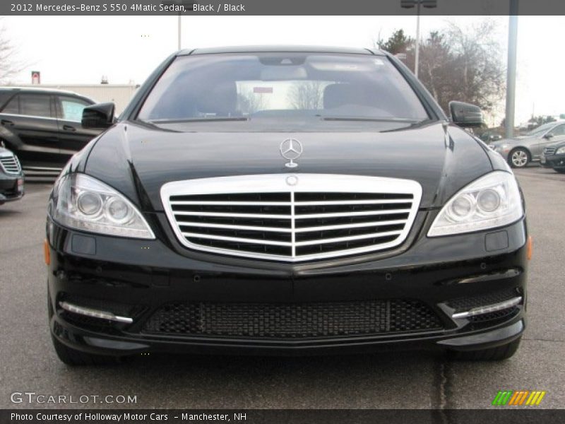 Black / Black 2012 Mercedes-Benz S 550 4Matic Sedan