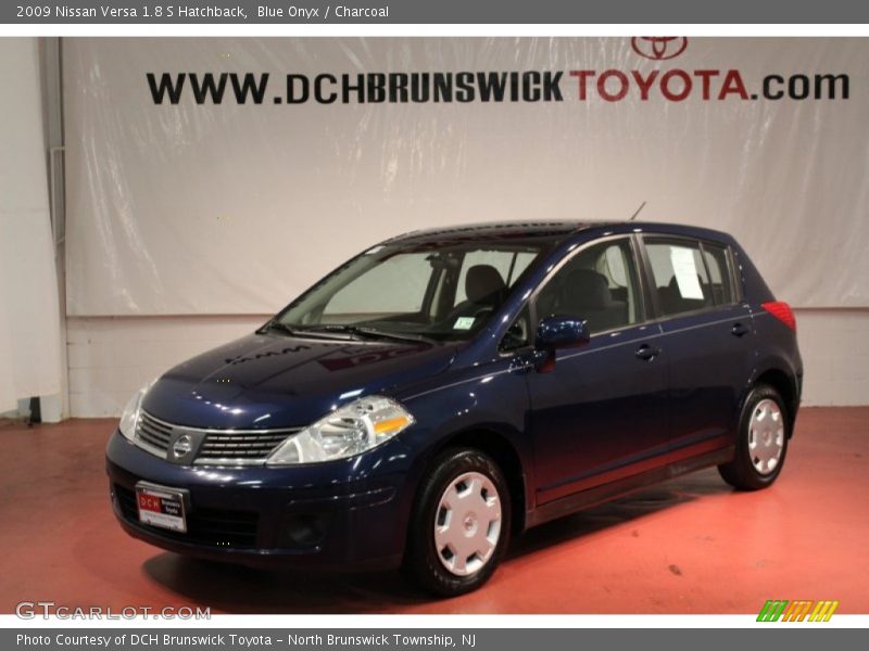 Blue Onyx / Charcoal 2009 Nissan Versa 1.8 S Hatchback