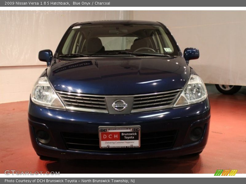Blue Onyx / Charcoal 2009 Nissan Versa 1.8 S Hatchback