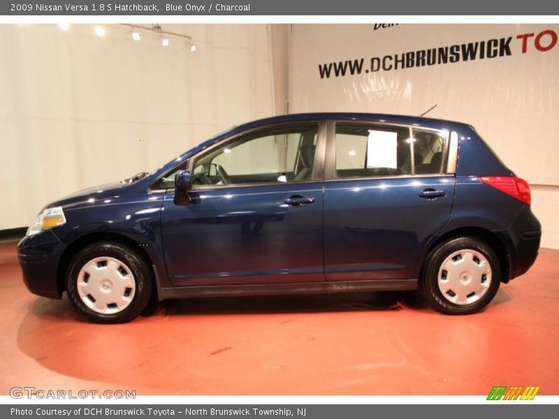 Blue Onyx / Charcoal 2009 Nissan Versa 1.8 S Hatchback