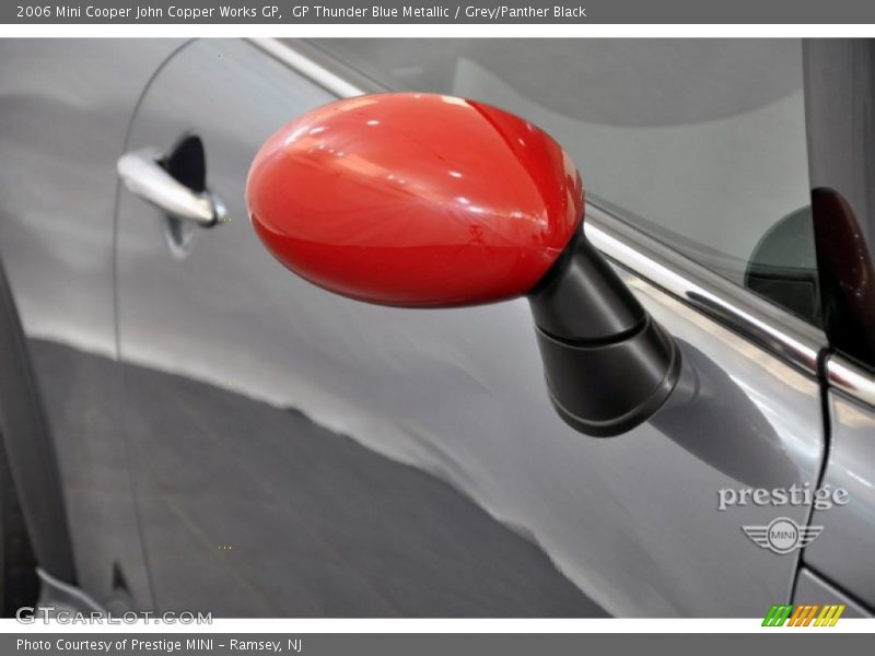 GP Thunder Blue Metallic / Grey/Panther Black 2006 Mini Cooper John Copper Works GP