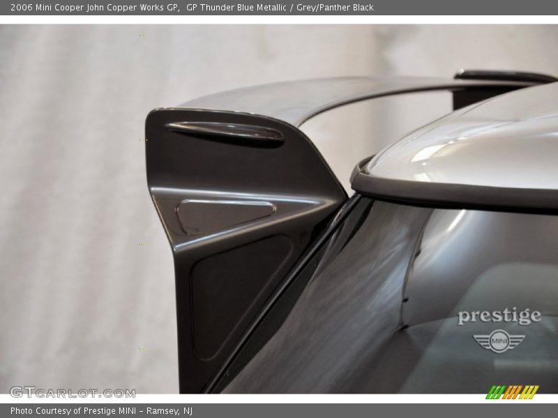 GP Thunder Blue Metallic / Grey/Panther Black 2006 Mini Cooper John Copper Works GP