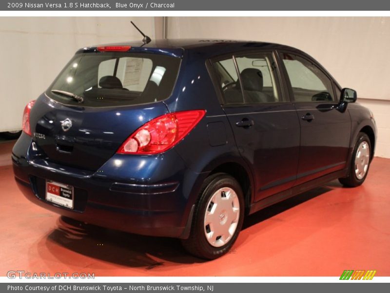 Blue Onyx / Charcoal 2009 Nissan Versa 1.8 S Hatchback