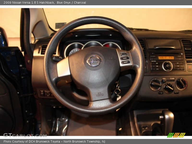 Blue Onyx / Charcoal 2009 Nissan Versa 1.8 S Hatchback