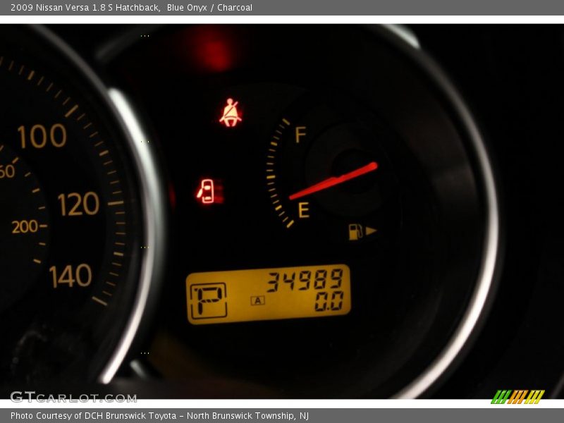 Blue Onyx / Charcoal 2009 Nissan Versa 1.8 S Hatchback