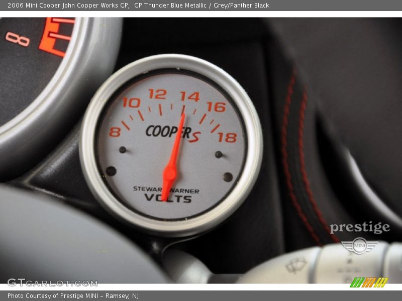 GP Thunder Blue Metallic / Grey/Panther Black 2006 Mini Cooper John Copper Works GP