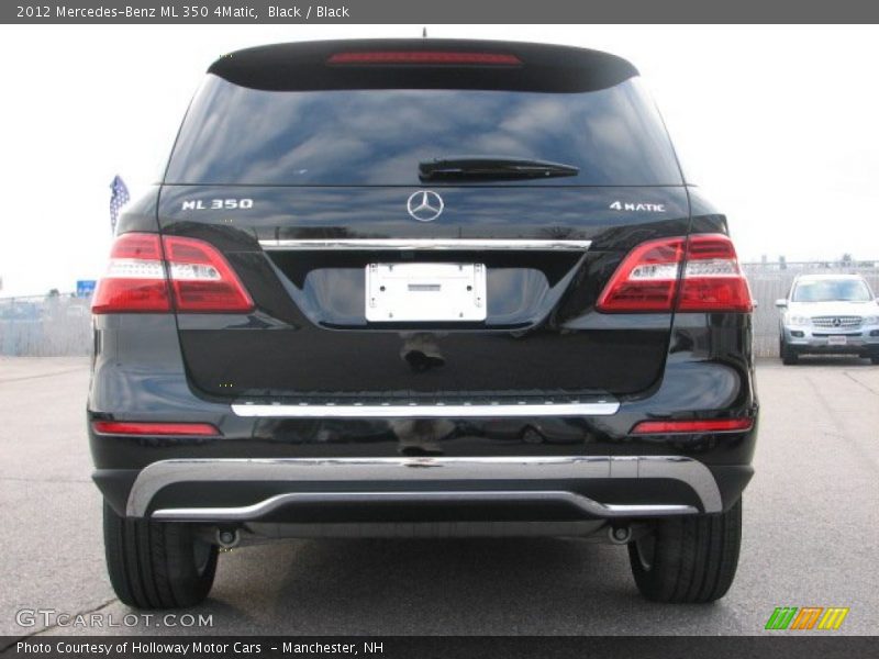 Black / Black 2012 Mercedes-Benz ML 350 4Matic